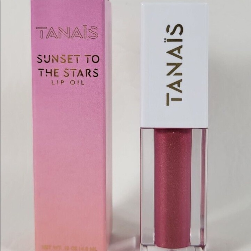 Tanais sunset to the stars lip oil, Plumeria Petals